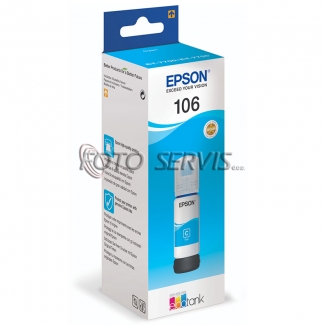 106 EcoTank Cyan ink bottle